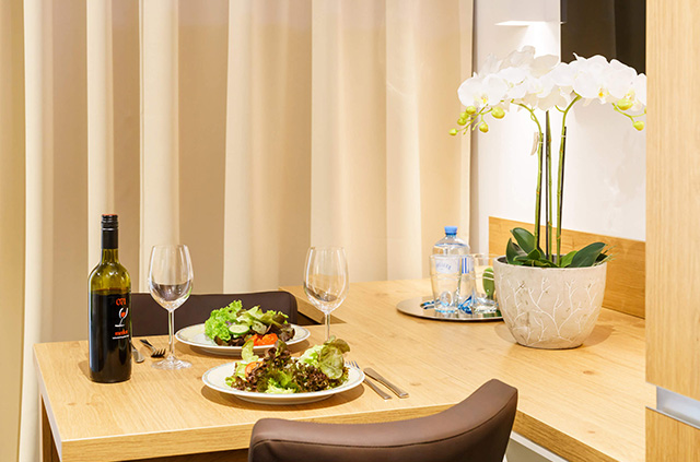 INhouse - Boardinghouse Ingolstadt - Apartments - Business Plus - Kitchen